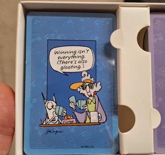 Hallmark | Maxine Playing Cards - Picture 4 of 4